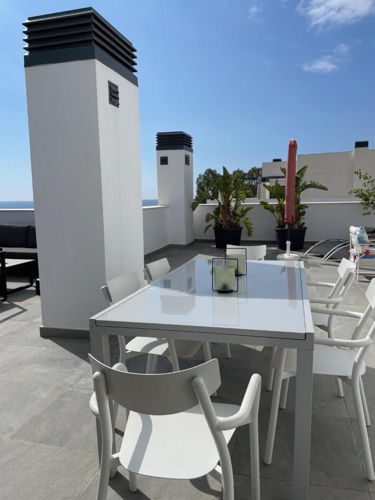 Sunny Penthouse Beach Apartment With Panoramic Views Almuñécar Eksteriør billede